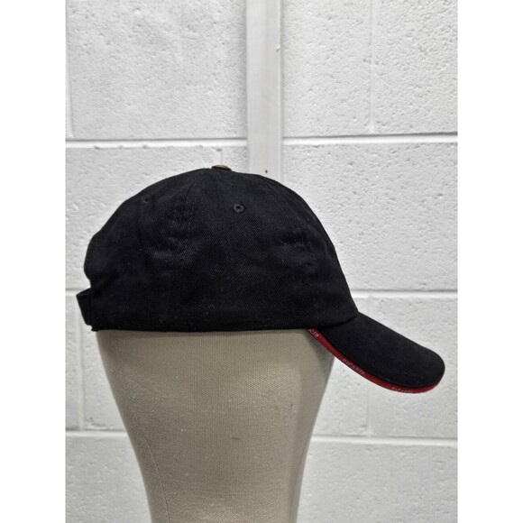 NWT Barcardi Rum Black Baseball Cap Bat Logo 100% Cotton Dad Hat ~ NEW! - Picture 4 of 7